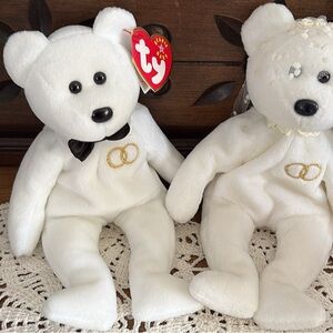 Ty 2001 Mr.& Mrs. Beanie Babies